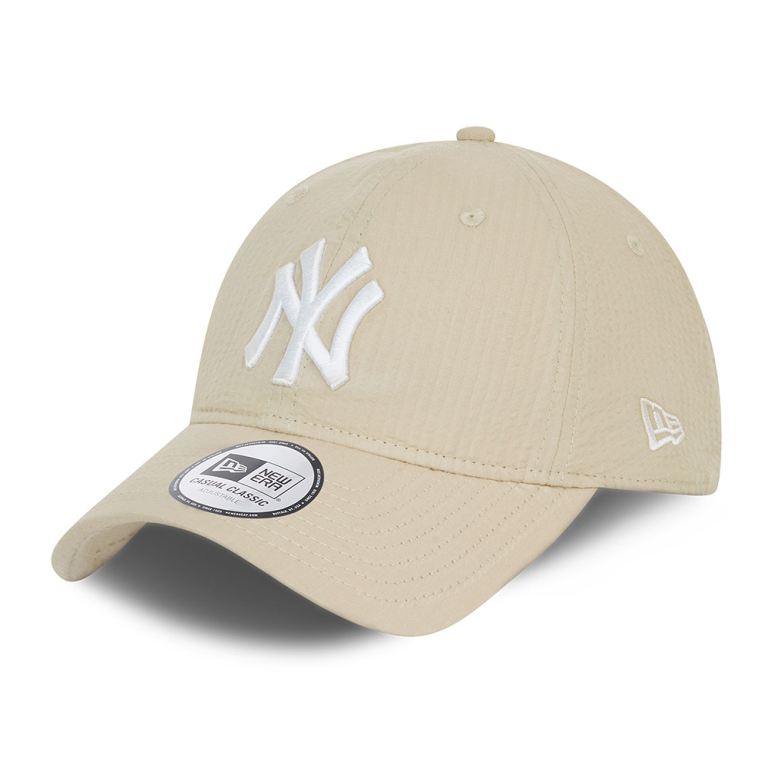 Gorras New Era Mlb Creme - New York Yankees Seersucker Stone Casual Classic 10247BSXZ